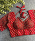 Readymade Pure Soft Cotton Ajarkh Print Halter Neck Blouse 