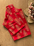 Readymade Pure Soft Cotton Ajarkh Print Handblock Blouse 