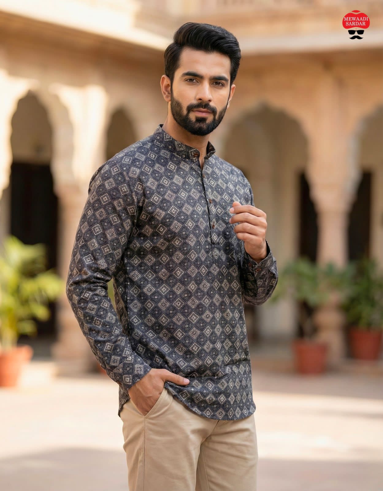 Readymade Pure Soft Linen Casual Wear Men&