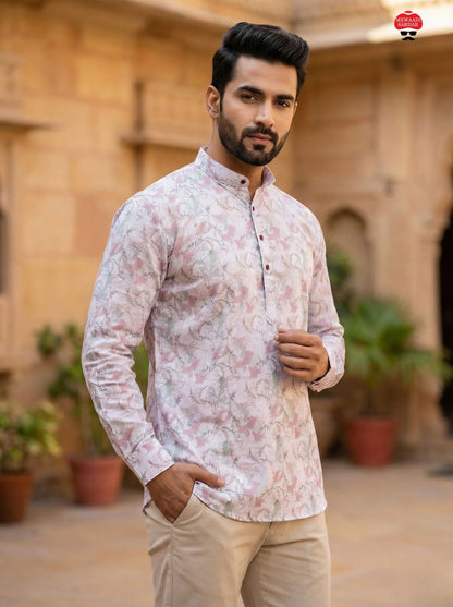Readymade Pure Soft Linen Casual Wear Men&