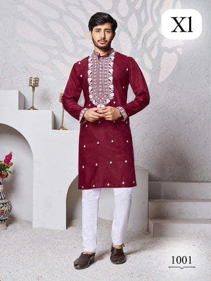 Festival Party Wear Luxurious Traditional Work Kurta Pajama