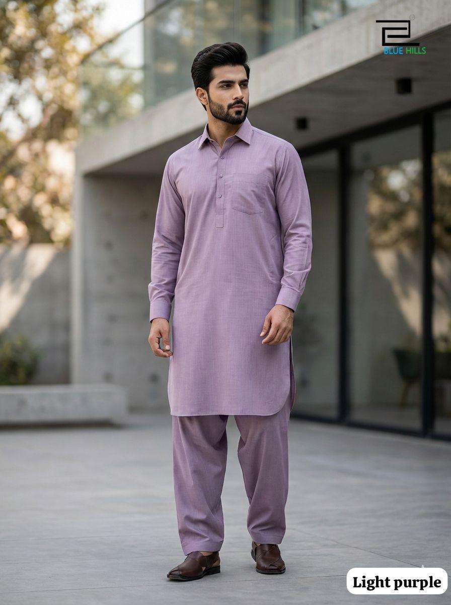 Readymade Premium Cotton Pathani Kurta Pajama
