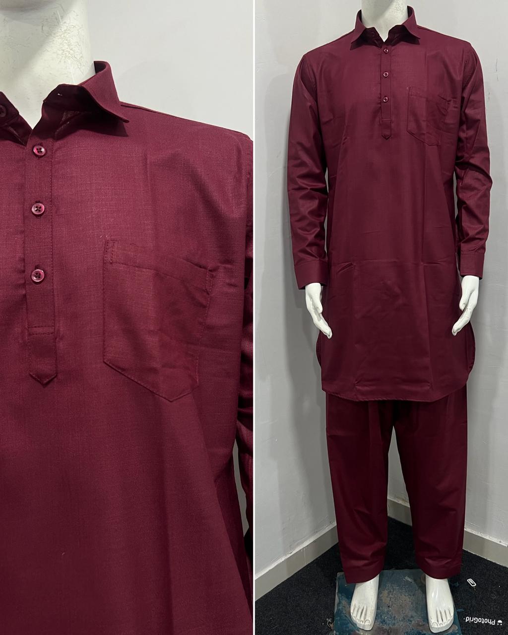 Readymade Premium Cotton Pathani Kurta Pajama