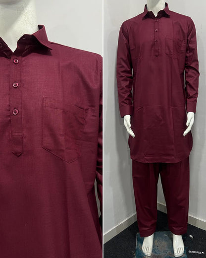 Readymade Premium Cotton Pathani Kurta Pajama 