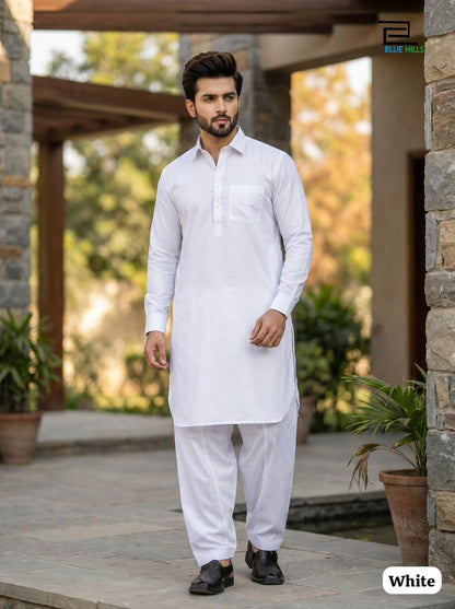Readymade Premium Cotton Pathani Kurta Pajama 