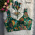 Readymade Pure Soft Crape Silk Heavy Position Work Blouse 