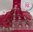 Red Pure Georgette Chunri Rajsthani Rajputi Lehenga Choli 