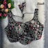 Readymade Pure Soft Heavy Fox Georgette Multi Codding Work Sleevesless Blouse 