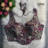 Wine Pure Soft Italian Silk Fox Heavy Sequins Thred Work Blouse 