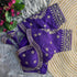 Black Pure Vichitra Silk Madhubala Style Blouse 
