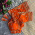 Orange Pure Vichitra Silk Madhubala Style Blouse 