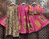Pink Pure Rayon Cotton 06 Mtr Flair Navratri Traditional Lehenga Choli 