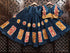 Navy Blue Pure Rayon Cotton 06 Mtr Flair Navratri Traditional Lehenga Choli 