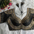 Black Pure Soft Roman Silk Gold Jari and Sequence Work Blouse 