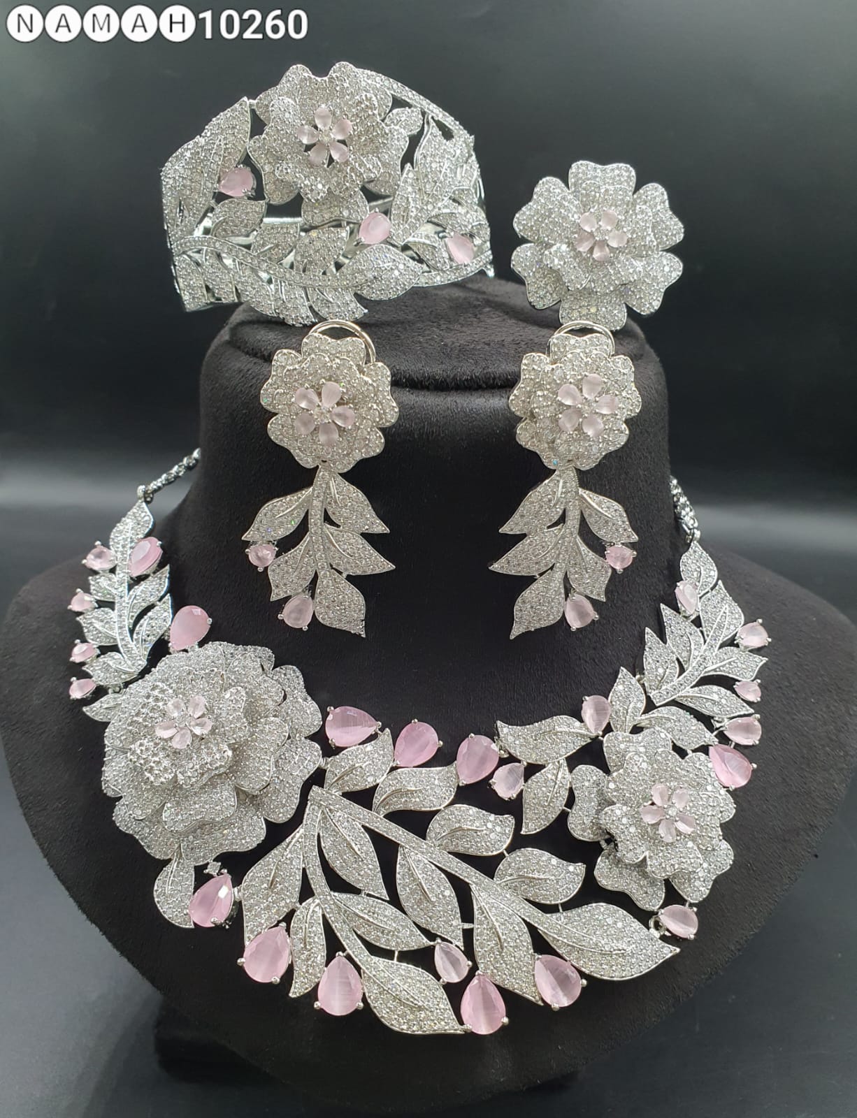 American Diamond Necklace Set