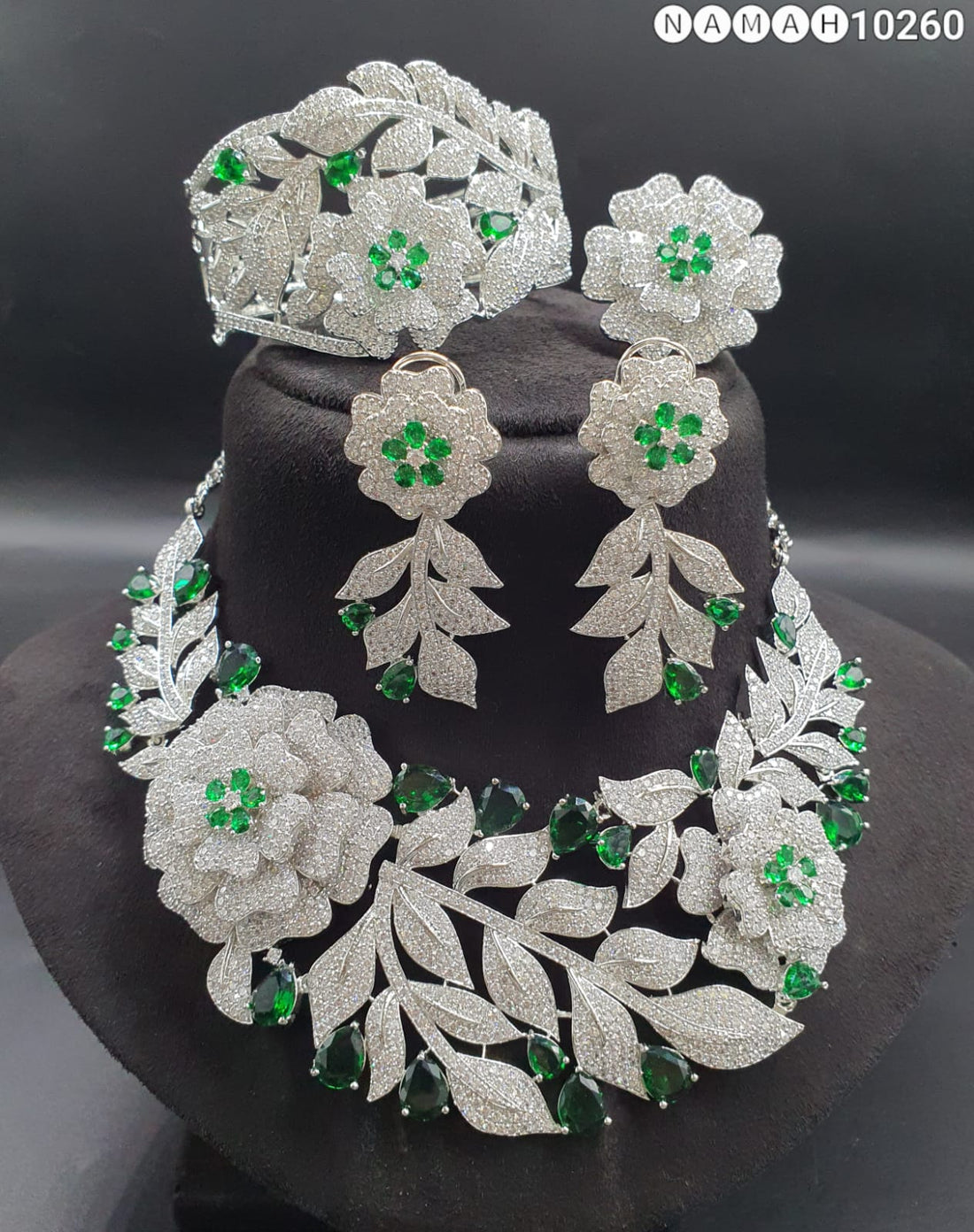 American Diamond Necklace Set