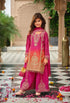 Rani Pure Chinon Digital Print With Embroidery Work Girls Kids Chudidar 