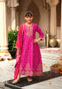 Pink Pure Simer With Embroidery Work Girls Kids Chudidar 