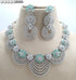 Sky American Diamond Necklace Set 