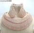Gold American Diamond Necklace Set 