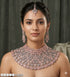Baby Pink American Diamond Necklace Set 