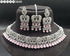 Baby Pink American Diamond Necklace Set 