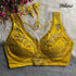 Yellow Soft Heavy Pure Soft Italian Silk With Tricot Fuising Blouse 