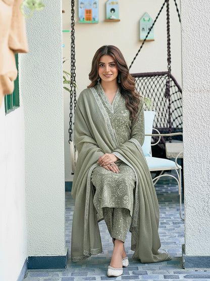 Pista Pure Soft Rayon Print Salwar Suit 