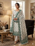Green Pure Handloom Banarasi Resham Cotton Weaving Salwar Suit 