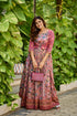 Green Pure Silk Blend Anarkali Gown 