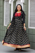 Green Pure Soft Silk Anarkali Gown 