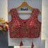 Rani Pure Soft Italian Silk Heavy Codding Sequins Work Bridal Blouse
