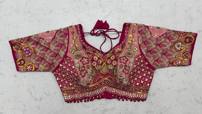 Yellow Pure Soft Gadwal Silk Heavy Embroidery Work Bridal Lehenga Choli