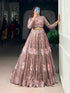 Onion Pure Fendi Sequins & Thread Embroidery Work Co ord Lehenga Set