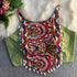 Pista Pure Cotton Heavy Thread + Kaudi & Hand Mirror Work Navratri Blouse