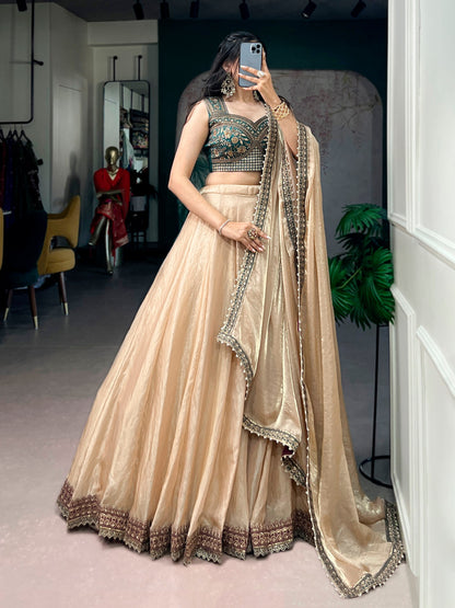 Chiku Pure Frendy Silk Navratri Lehenga Choli