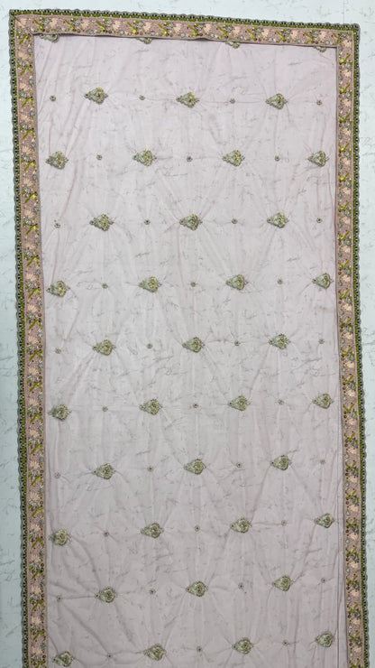 Multi Pure Premium Silk Various Handwork &amp; Multi thread Zari Work Bridal Lehenga Choli