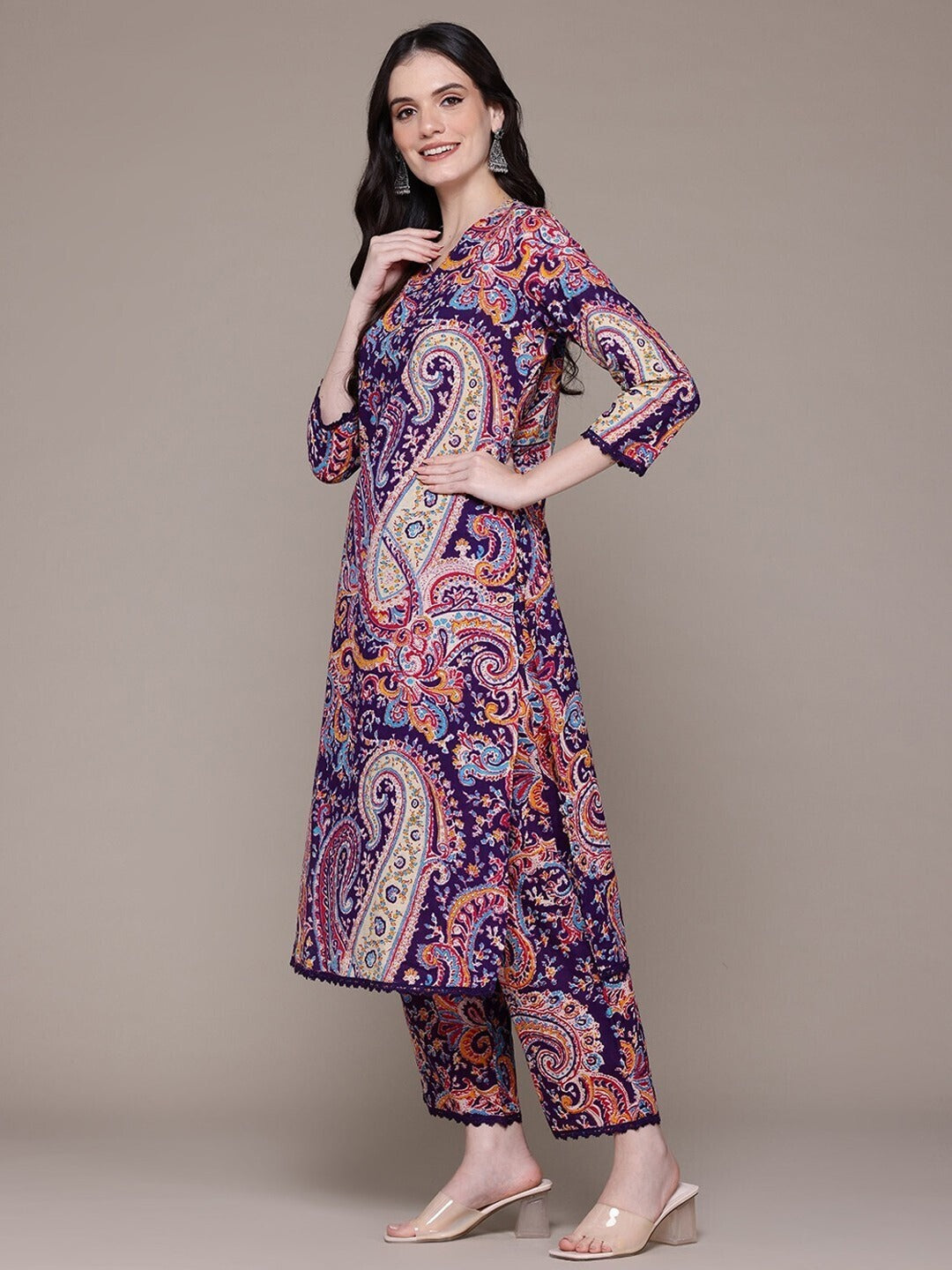 Jamun Pure Soft Rayon Cotton Printed Salwar Suit