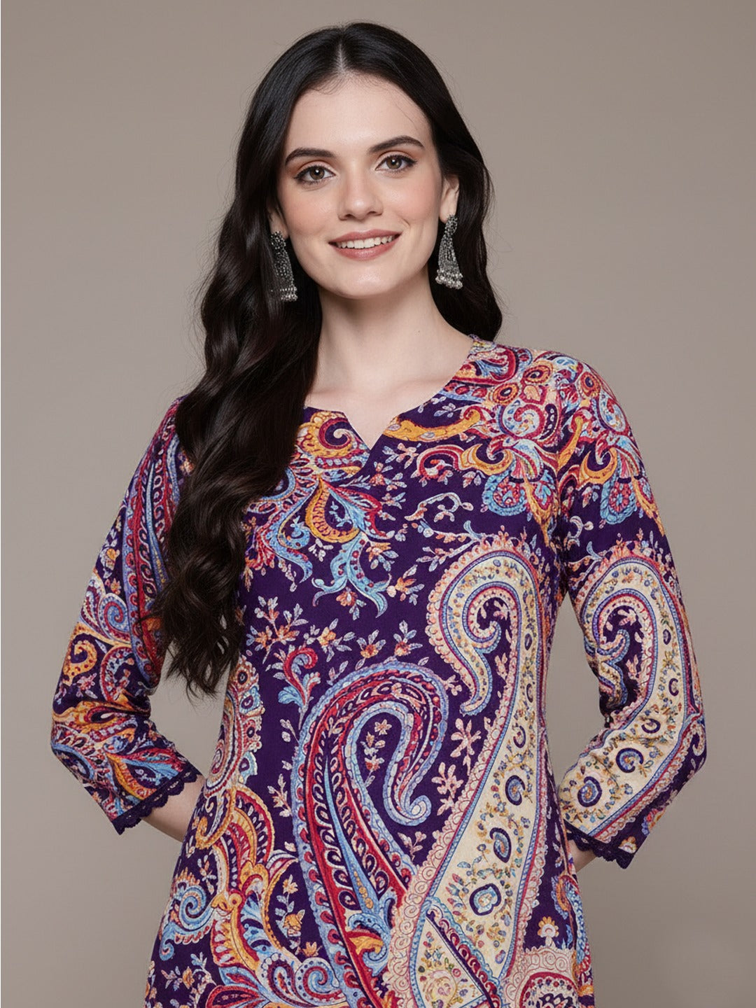 Jamun Pure Soft Rayon Cotton Printed Salwar Suit