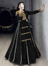 Black Pure Reyon Cotton Gamthi and Real Mirror Work Navratri Lehenga Choli
