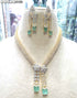 Mind Green American Gold Diamond Necklace Set
