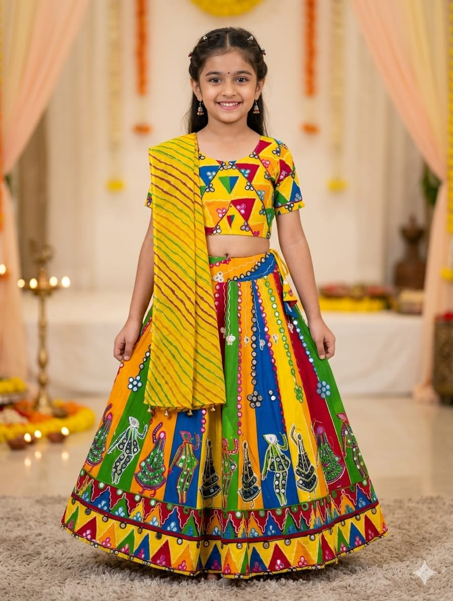Multi Pure Reyon Cotton Embroidery Thread &amp; Mirror Work Kid&