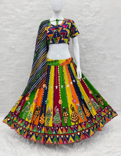 Multi Pure Reyon Cotton Embroidery Thread &amp; Mirror Work Kid&