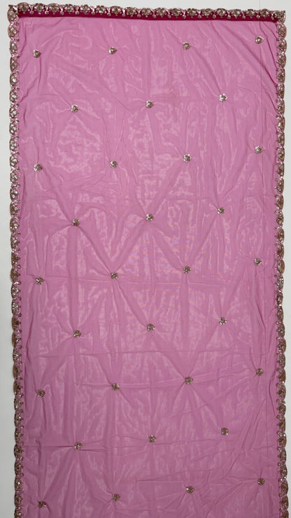 Rani Pure Heavy Net Motif Handwork Zari Sequins Work Bridal Lehenga Choli