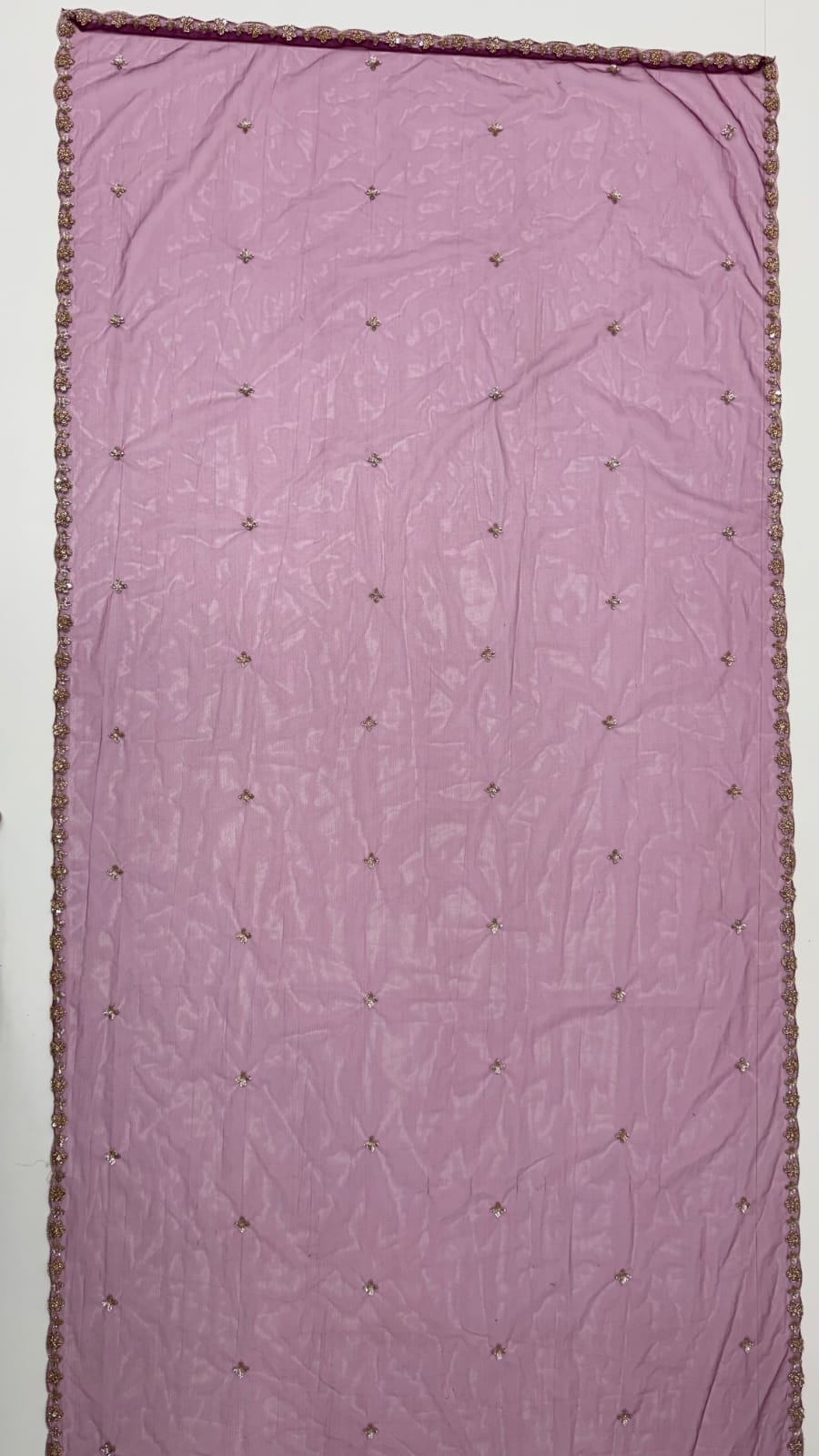 Purple Pure Heavy Net Motif Handwork Zari Sequins Work Bridal Lehenga Choli
