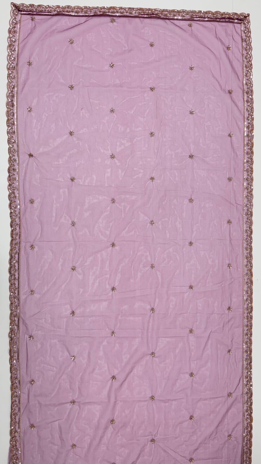 Purple Pure Heavy Net Motif Handwork Zari Sequins Work Bridal Lehenga Choli