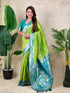 Pista Green Banarasi Jaal Zari Woven Silk Banarasi Saree Banarasi Silk Saree Anant Tex Exports Pvt.Ltd..