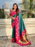 Green Soft Silk Lotus Paithani Saree Paithani Saree Anant Tex Exports Pvt.Ltd..