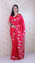 Pink Soft Silk Dual Zari Woven Moonga Silk Saree Moonga Silk sarees Anant Tex Exports Pvt.Ltd..