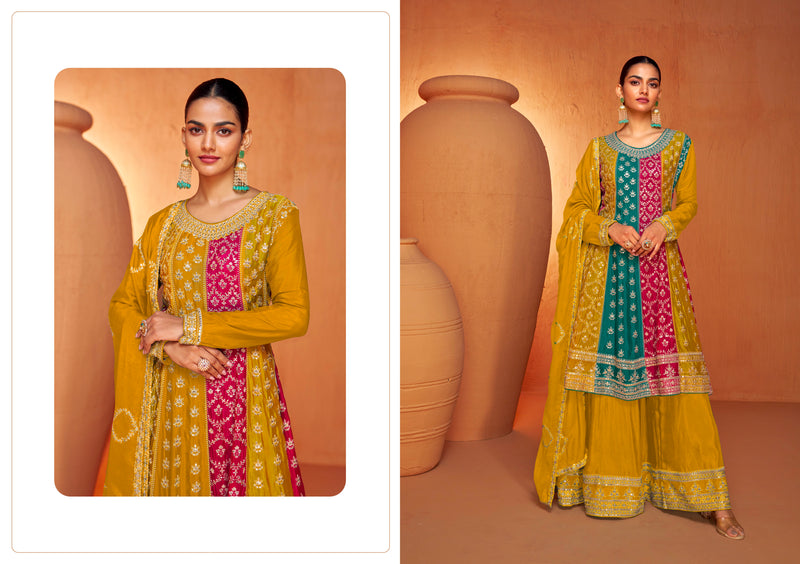 Beautiful Designer Wedding Wear Latest Anarkali Style Salwar Suit